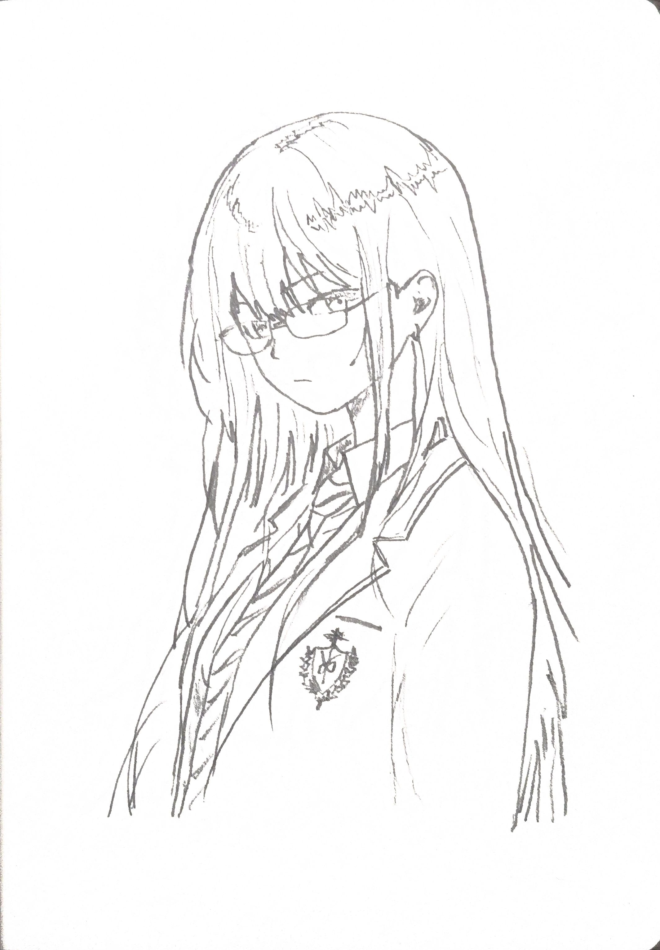 Skizze von Sora